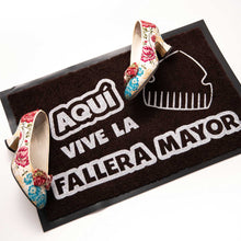Cargar imagen en el visor de la galería, Felpudo Fallera Mayor