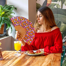 Cargar imagen en el visor de la galería, Abanico 'Flores'