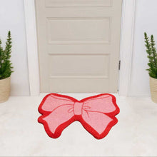 Cargar imagen en el visor de la galería, Felpudo lazo rosa
