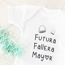 Cargar imagen en el visor de la galería, Body para bebé niña. Futura Fallera Mayor.