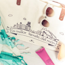 Cargar imagen en el visor de la galería, Bolso de verano Alicante. La millor terreta del món.