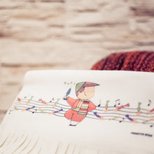 Cargar imagen en el visor de la galería, Bufanda con imagen de fallero. President infantil.