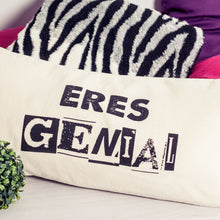 Cargar imagen en el visor de la galería, Cojín eres genial.