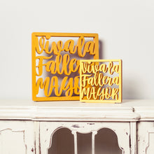 Cargar imagen en el visor de la galería, Decoración de corcho. Viva la Fallera Mayor.