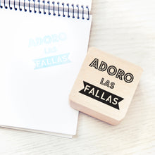 Cargar imagen en el visor de la galería, Sello 'Adoro las Fallas'