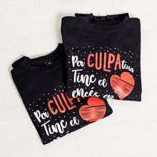 Cargar imagen en el visor de la galería, Sudadera fallera 'Tinc el cor encés en flama.'