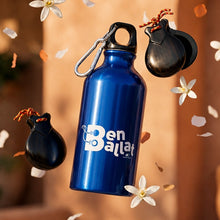 Cargar imagen en el visor de la galería, Bidón azul Ben Ballat con mensaje en valenciano, botella reutilizable ideal para dansaes valencianas, bailes regionales, fiestas populares y amantes del folklore valenciano.
