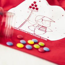 Cargar imagen en el visor de la galería, Mochila con dibujo fallero para paseo y merienda.
