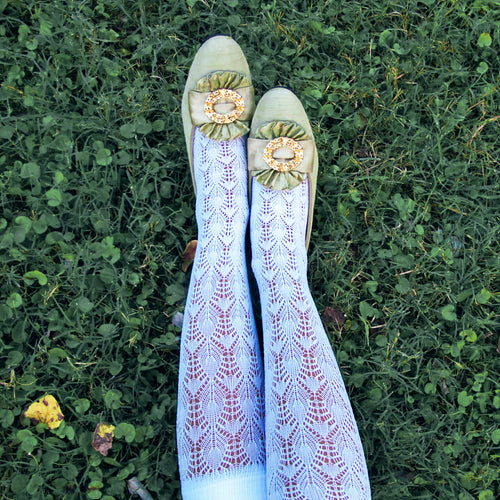 Calcetines de traje regional para mujer. Fallera y Bellesa.