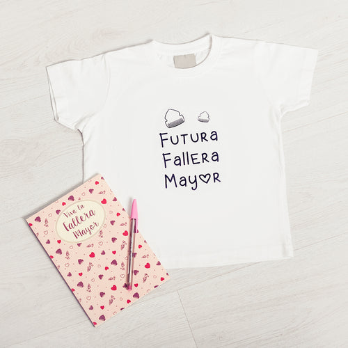 Camiseta niñas. Futura Fallera Mayor.