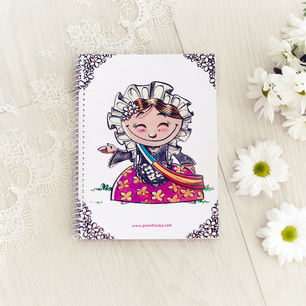 Libreta Hogueras 'Bellesa del foc'.
