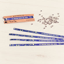 Cargar imagen en el visor de la galería, Pulsera fallera &#39;La millor festa del món&#39;.
