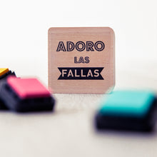 Cargar imagen en el visor de la galería, Sello &#39;Adoro las Fallas&#39;
