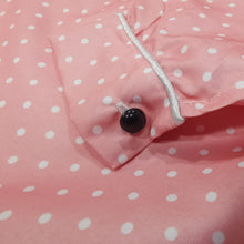 Cargar imagen en el visor de la galería, Mini blusones falleros para peques de 0 a 2 años. Color: lunares rosa
